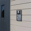 GlowHome™ - Personalized Modern Solar Door Plaque [Last Day Discount] 