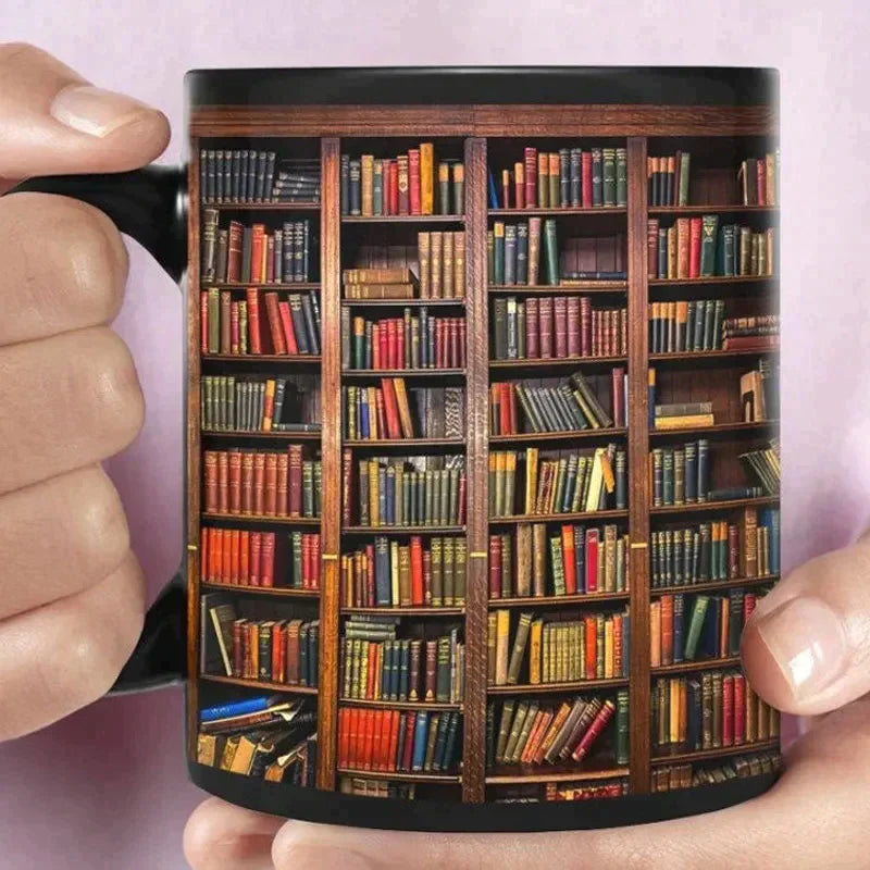 ArtisticSip™ - 3D Bücherregal Tasse [Letzter Tag Rabatt]