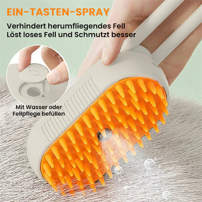 Massagekamm mit Spray für Haustiere