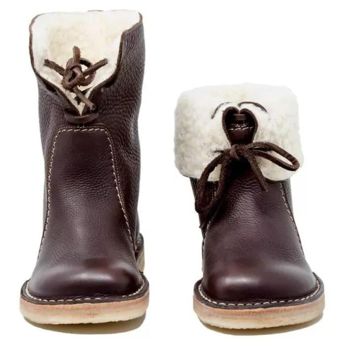 Gefutterte Damen- Winterstiefel