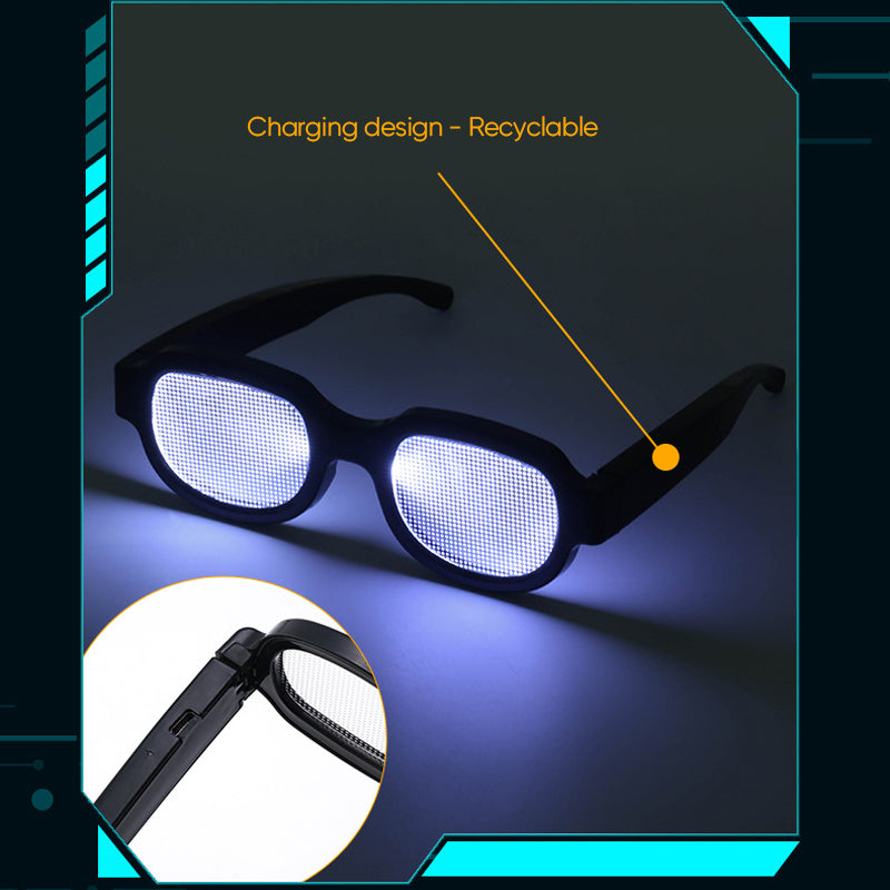 AnimeGlasses™ - LED-Leuchtbrille [Letzter Tag Rabatt]