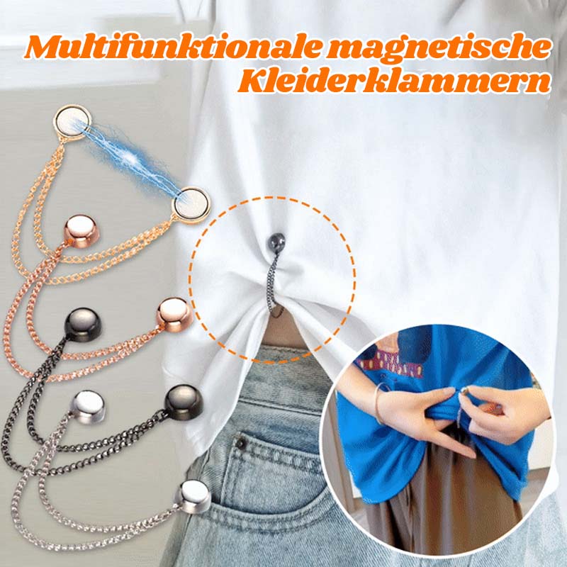 LuxClip™ Magnetische Kleidungsklammern (1 + 1 Satz GRATIS)