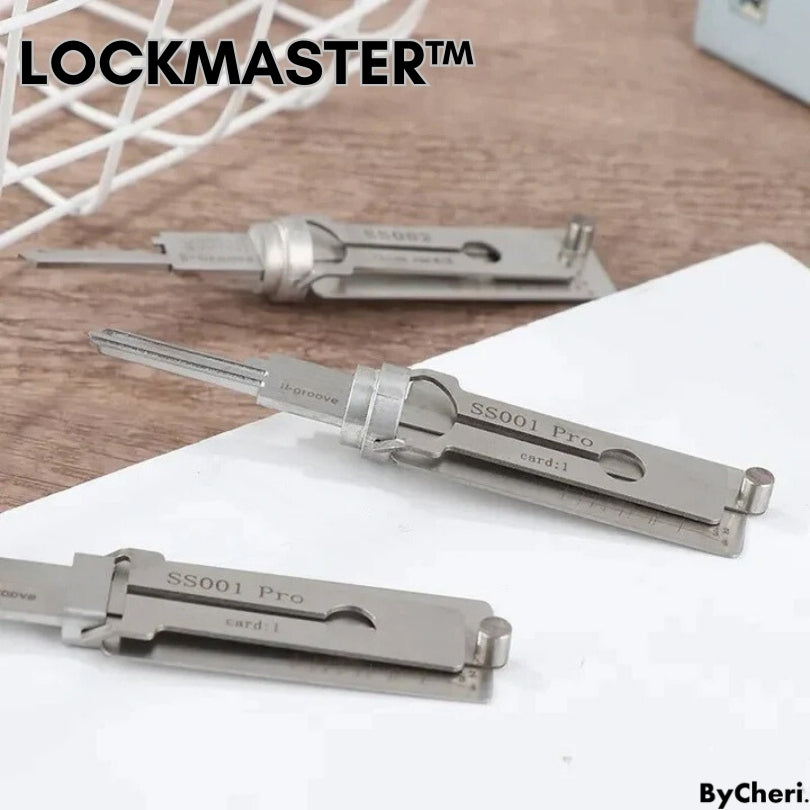 LockMaster™ - Präzisionswerkzeug für Schlosser [Letzter Tag Rabatt]