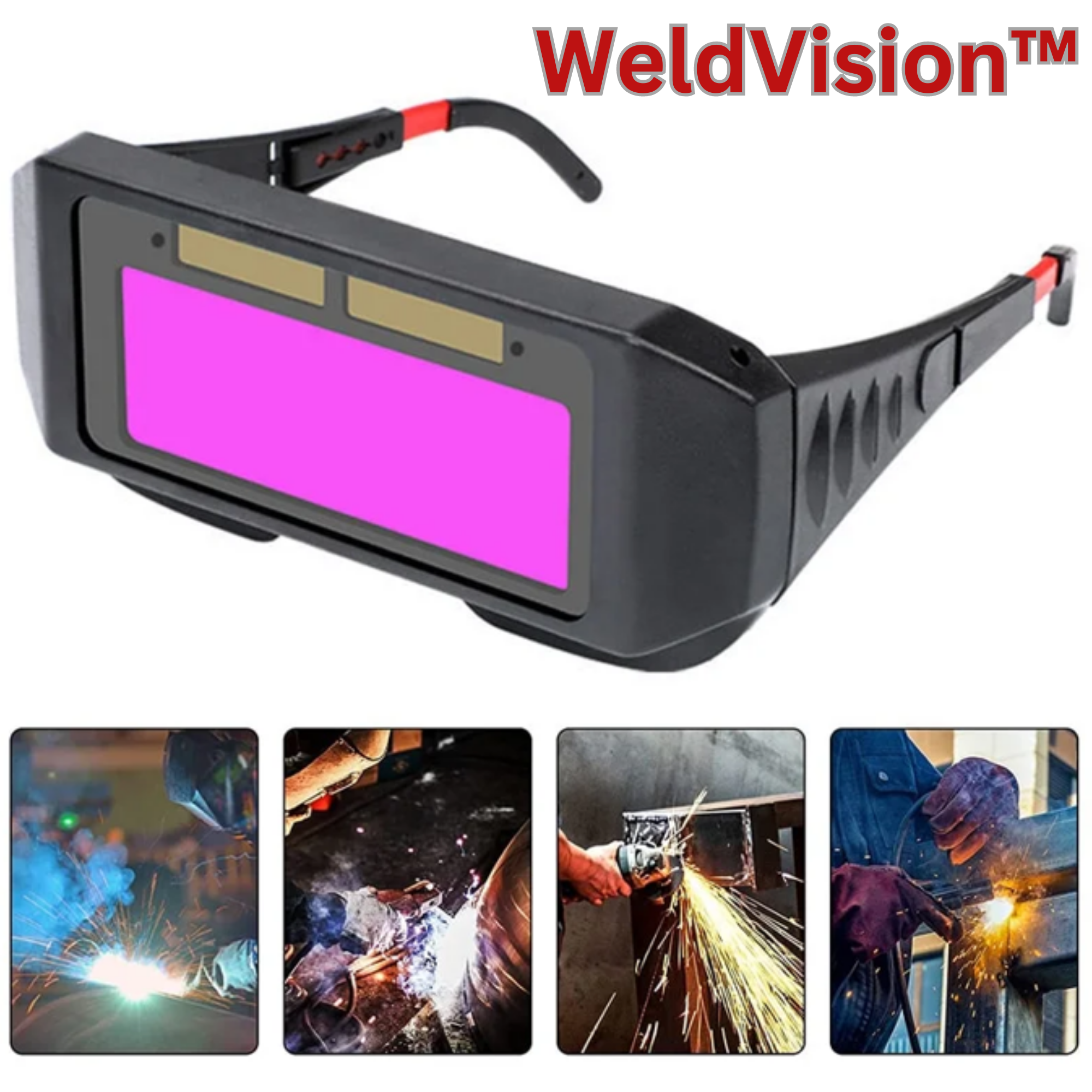 1+1 Gratis | WeldVision - Schweißerschutzbrille  [Letzter Tag Rabatt]