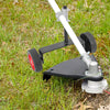 MähPro - Universally adjustable support wheel for precise, stable lawn cuts