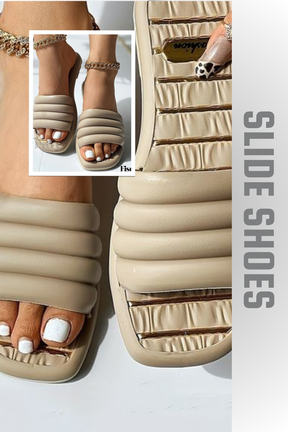 SlideShoes™ | Sommerliche Strandsandalen mit breiten Riemen [Letzter Tag Rabatt]