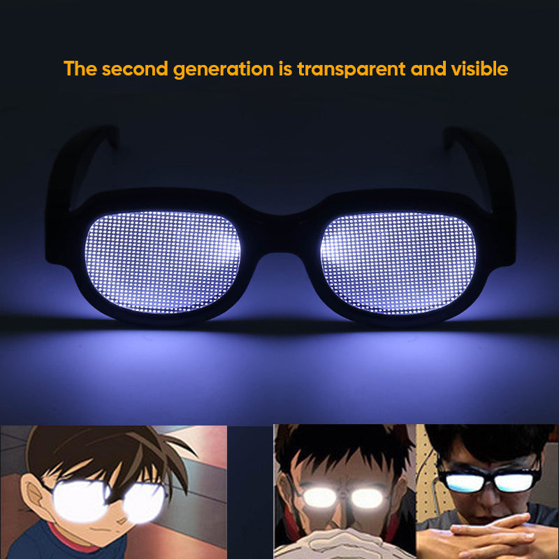 AnimeGlasses™ - LED-Leuchtbrille [Letzter Tag Rabatt]