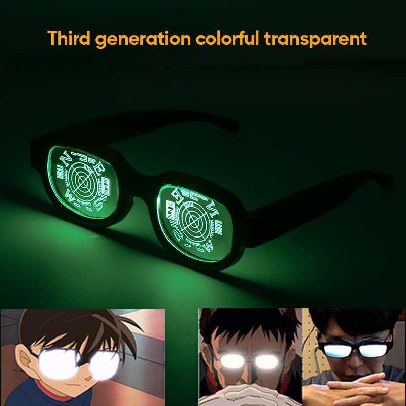 AnimeGlasses™ - LED-Leuchtbrille [Letzter Tag Rabatt]