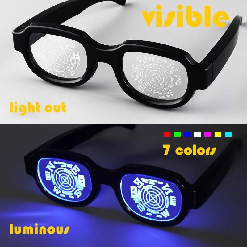 AnimeGlasses™ - LED-Leuchtbrille [Letzter Tag Rabatt]