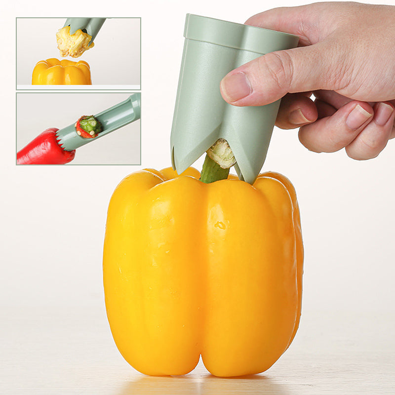 PapiMulti - Multifunctional pepper corer - perfect for coring [Last day discount]