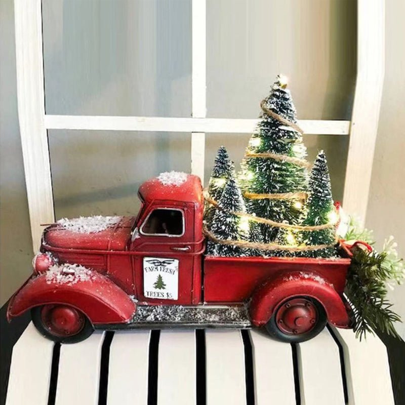 The Red Truck™ - Revive the Christmas tradition with this centerpiece! [Last day discount] 