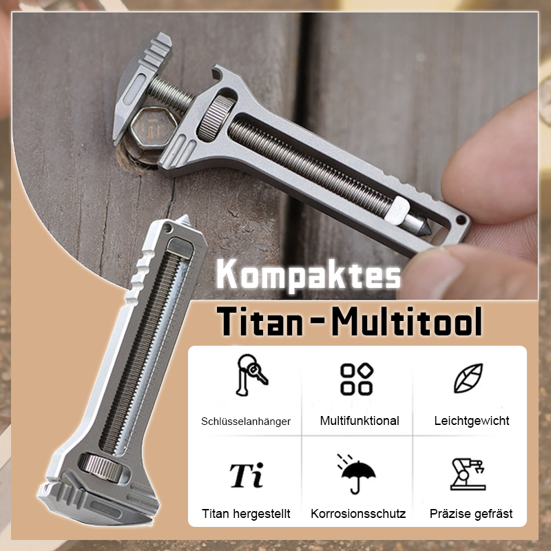 (1+1 Gratis) TitanPro™ - Schlüsselanhänger Werkzeug [Letzter Tag Rabatt]