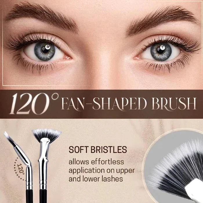 1+1 Gratis | LashesFan™ - Faltbare, gewellte Wimpernbürste [Letzter Tag Rabatt]