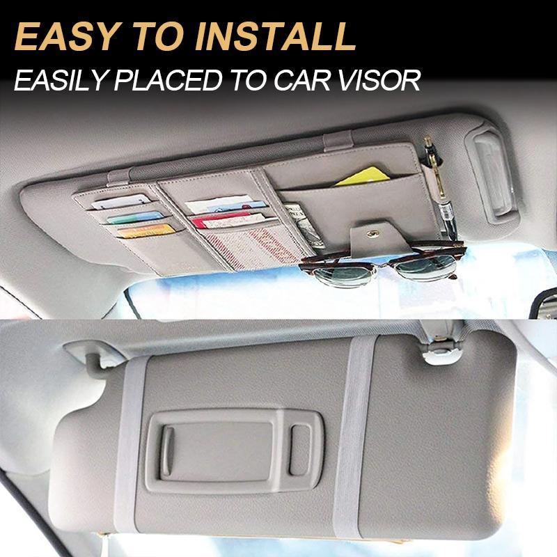 VisorValet™ - Transform the interior of your car with this elegant storage wonder! [Last day discount] 