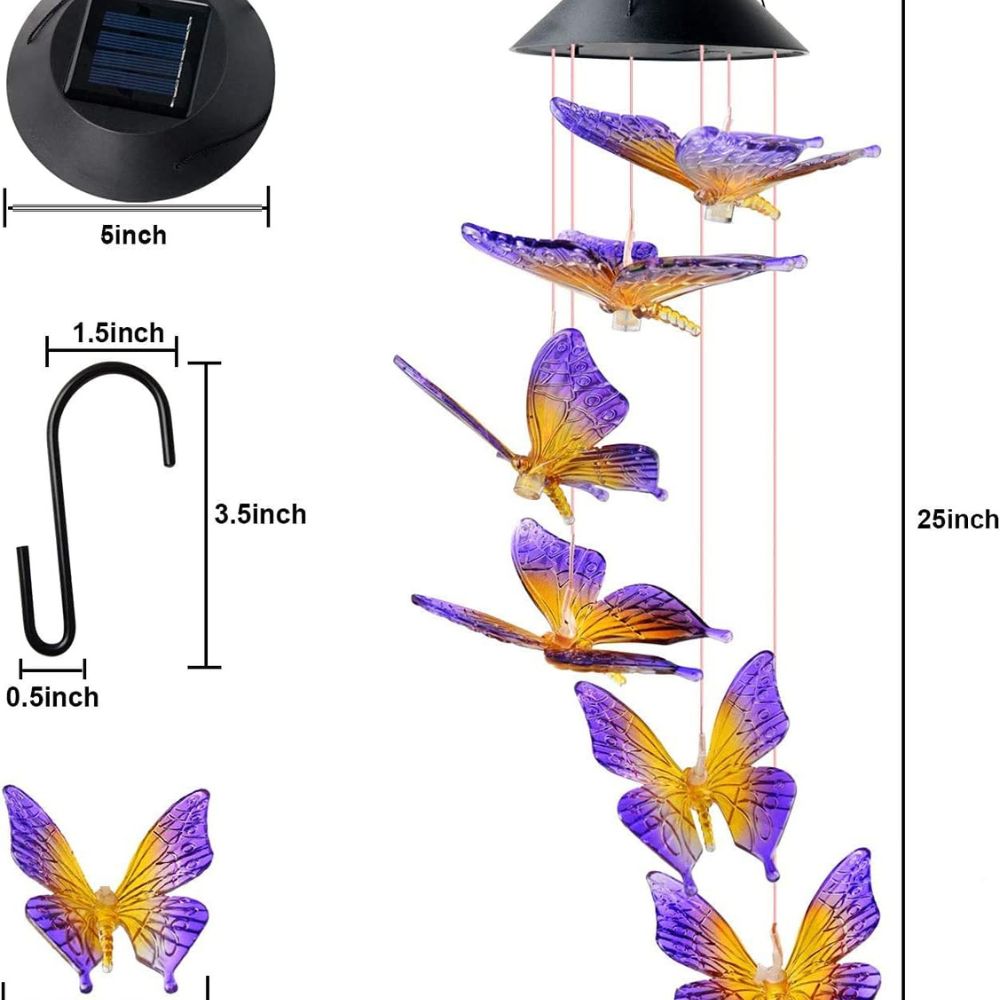 (50% Rabatt) BlossomGlow™- Solarbetriebene Schmetterlingslichter - Lassen Sie Schmetterlinge Ihren Garten erleuchten! [Letzter Tag Rabatt]