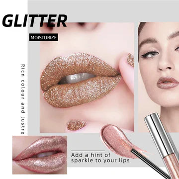 (1 + 1 Gratis) Glimora™ - Glitzer-Lippenstift [Letzter Tag Rabatt]