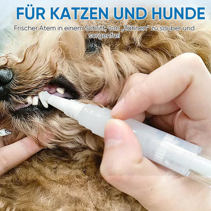 PawSparkle - Haustier-Zahnbürstenstift