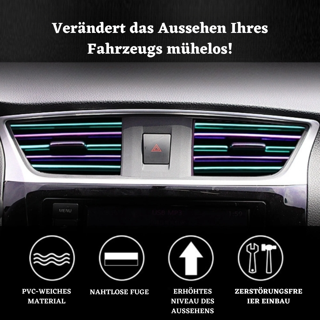 AutoVibe - Autoluftauslass dekorativer Streifen