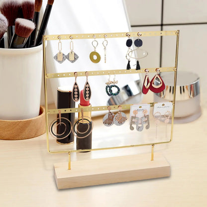 3-stufiger Ohrring- und Schmuckdisplay-Organizer