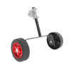 MähPro - Universally adjustable support wheel for precise, stable lawn cuts