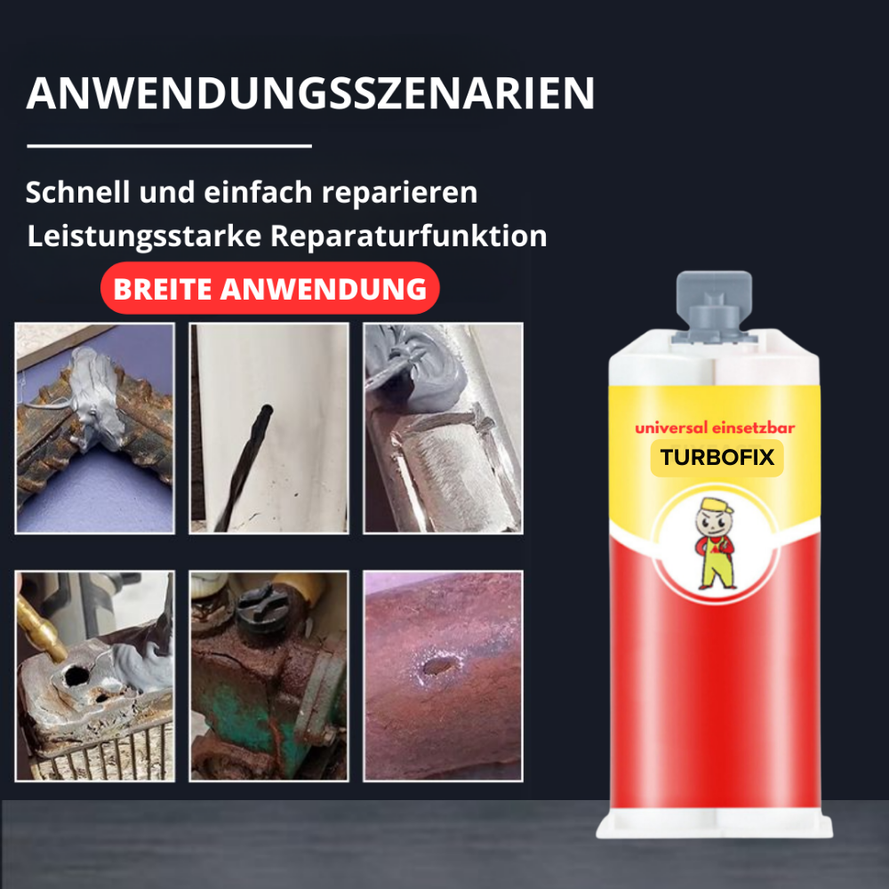 1+1 Gratis | TurboFix™ - Der schnelle und zuverlässige Reparaturklebstoff