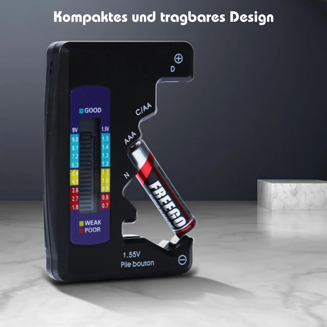 VoltCheck - Digitale Batterie Tester