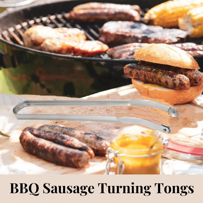 BBQPerfect™ - BBQ sausage turning tongs - turn sausages like a pro! [Last day discount]