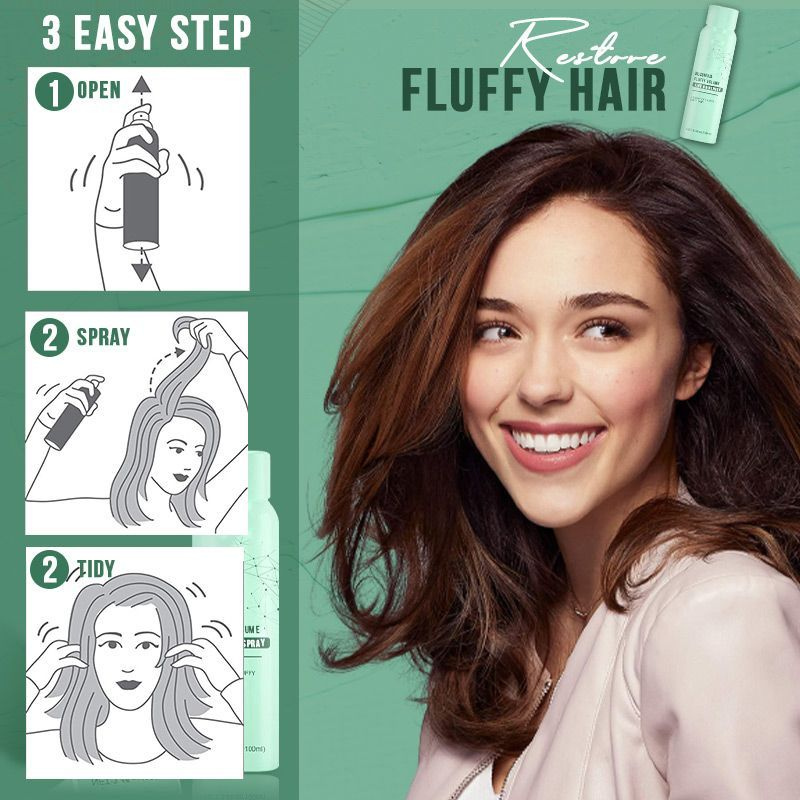 (1+1 GRATIS) | FluffyHair™ - Eelhoe Ölkontrolle Volumenspray [Letzter Tag Rabatt]