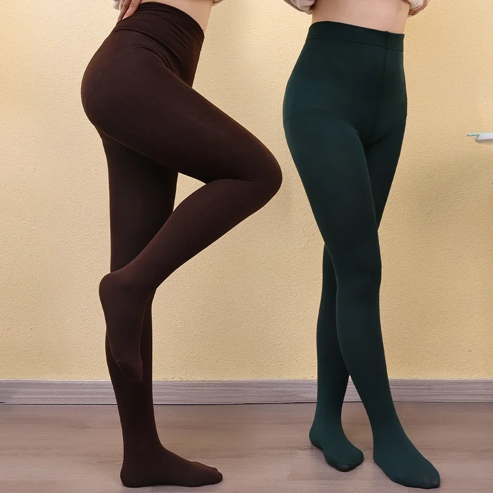 Samt-Thermo-Leggings