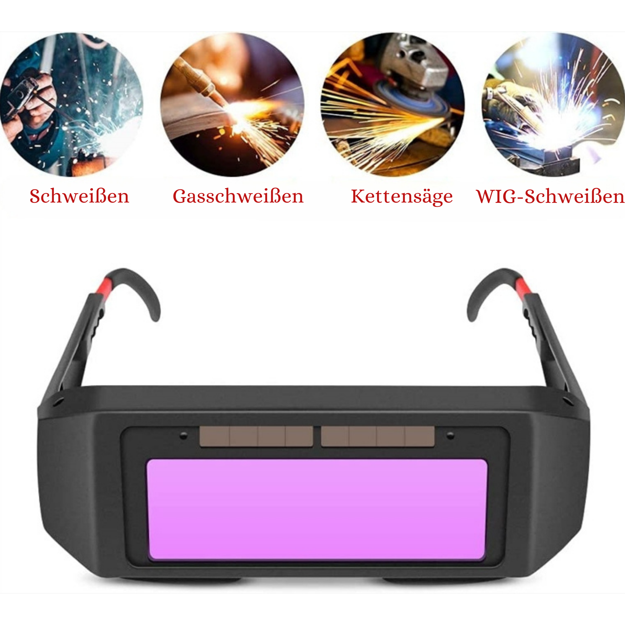 1+1 Gratis | WeldVision - Schweißerschutzbrille  [Letzter Tag Rabatt]