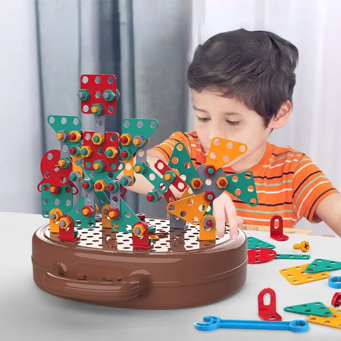ToolTodd™ - Montessori Play Toolbox - Wecken Sie die Fantasie Ihres Kindes: Jenseits der Bildschirmzeit! [Letzter Tag Rabatt]