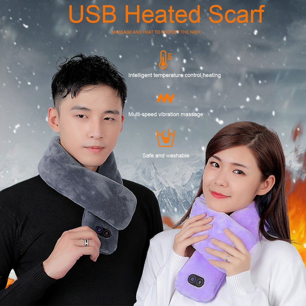 HeatScarf™ - USB-Heizschal mit Powerbank [Letzter TagRabatt]