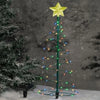 ChristmasBaum™ - Solar LED Metall Weihnachtsbaum mit Lichterkette [Letzter Tag Rabatt]