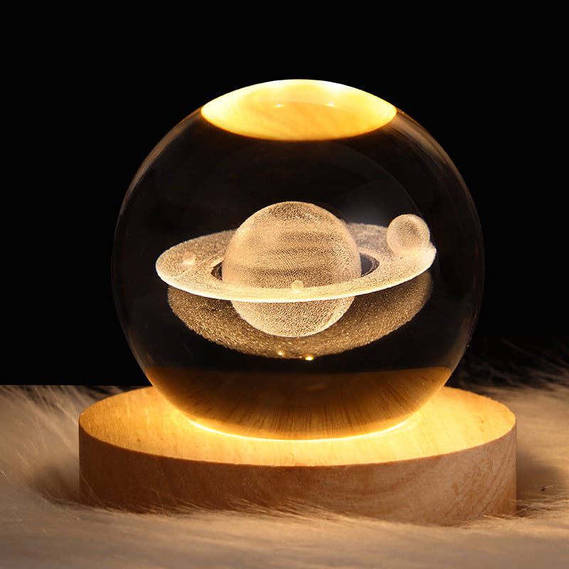 CelestialOrb™ - 3D Lampe Kristallkugel Nachtlampe Tischlampe [Letzter Tag Rabatt]