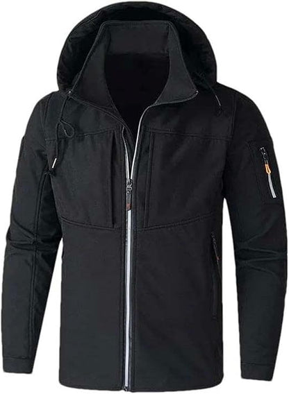 Abnehmbare Windbreaker-Jacke für Herren