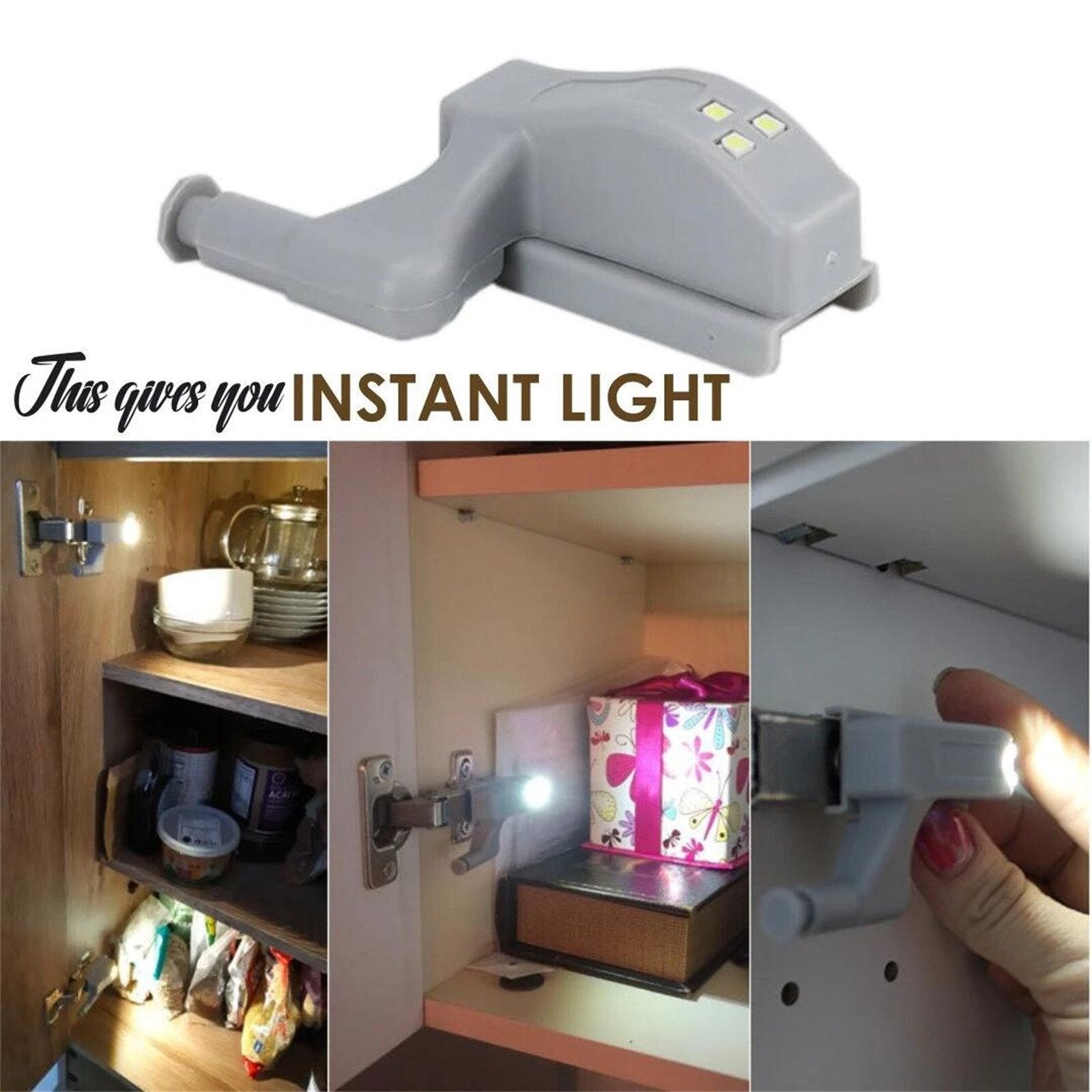 GloHinge™ - Automatic LED Light for Cabinets [Letzter Tag Rabatt]