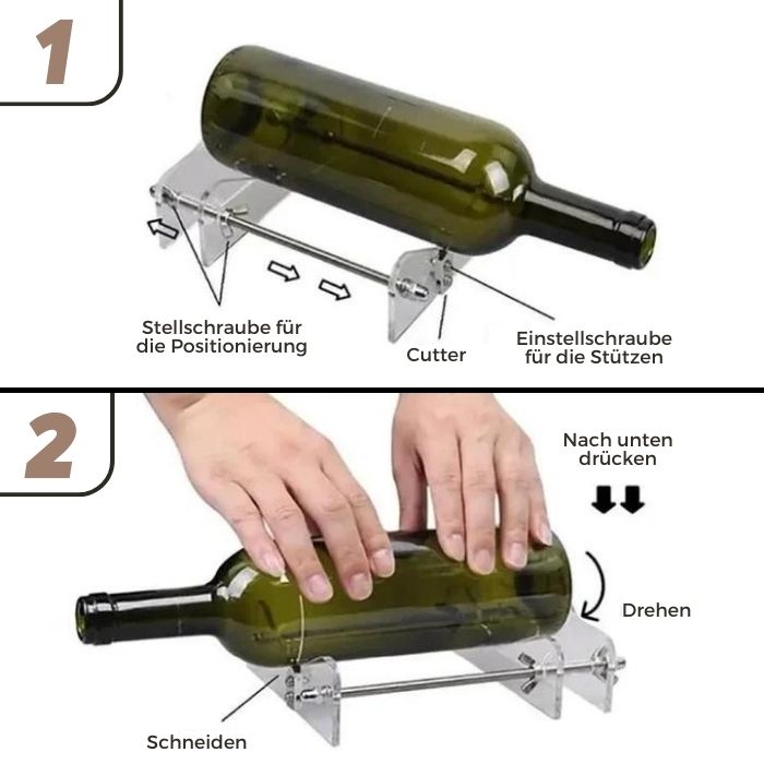 50% Rabatt | Glasflaschenschneider™ - DIY Werkzeuge für kreative Handarbeiten