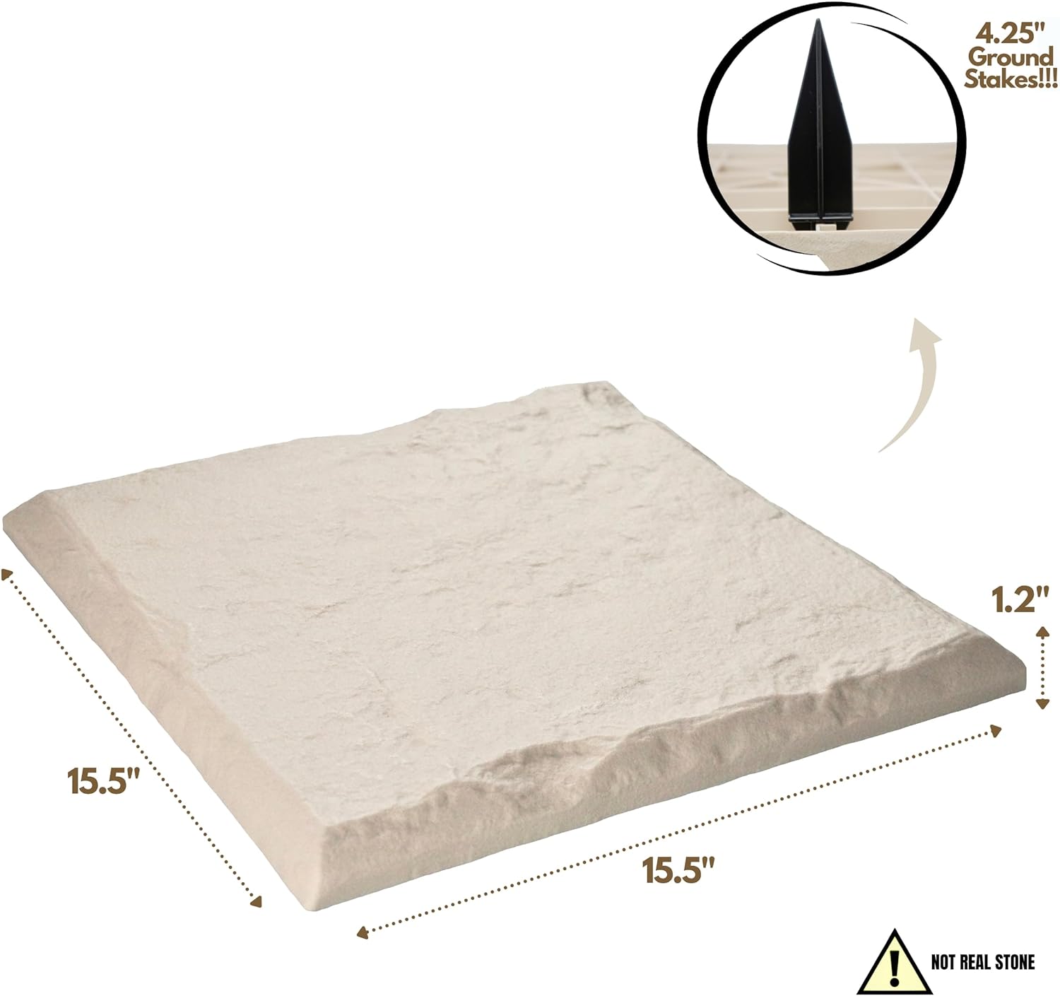 Dekorative Trittstein (8PCS)