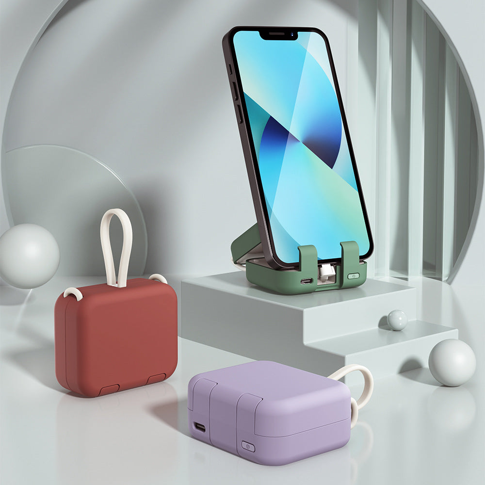 ChargeBuddy™ - Mini-Powerbank und Halterung für das Mobiltelefon [Letzter Tag Rabatt]