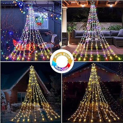 Multicolor LED-Weihnachtsbäume