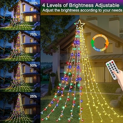 MerryGlow™ - Multicolor LED-Weihnachtsbäume [Letzter Tag Rabatt]