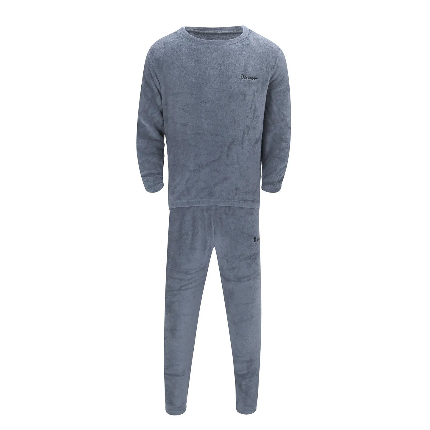 Flauschiger Herren Pyjama