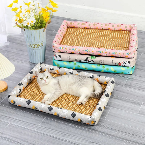 CoolBed™ - Bamboo Cat Bed - Keep your pet cool all summer long! [Last Day Discount]