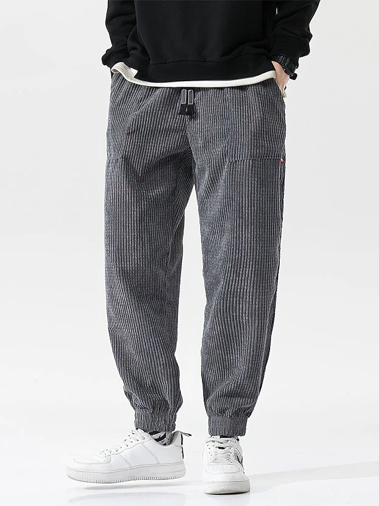 Lässige Cordhose Sweatpants