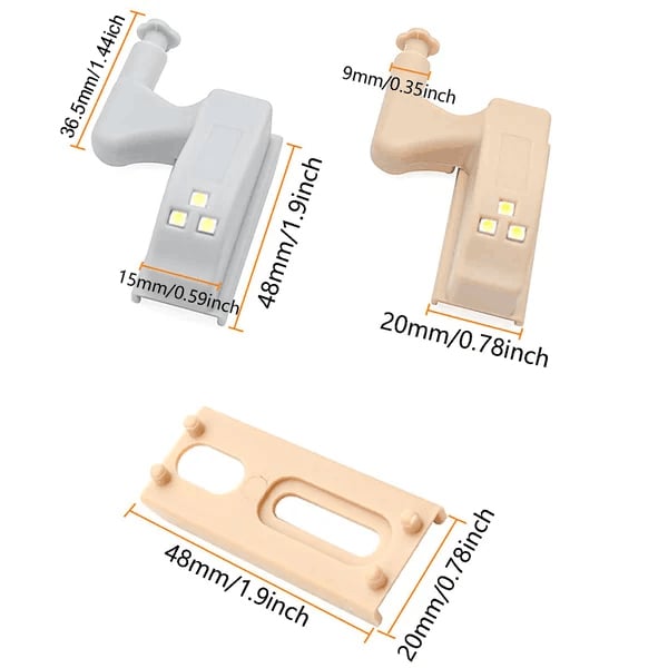 GloHinge™ - Automatic LED Light for Cabinets [Letzter Tag Rabatt]