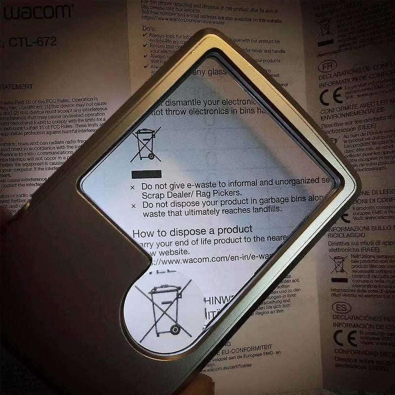 MagLight - LED Light Magnifying Glass [Letztter Tag Rabatt]