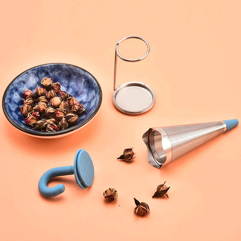 TeaBlend™ - Stainless Steel Herbal Tea Infuser [Last Day Discount]