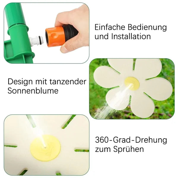 DancingFlower™ - Tanzender Sonnenblumen-Sprinkler [Letzter Tag Rabatt]