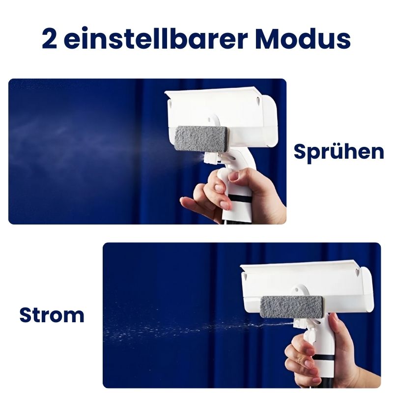 MultiClean - Effizienter 4 in 1 Fensterreiniger mit Sprühflasche und TPR-Schaber (Letzter Tag Rabatt)