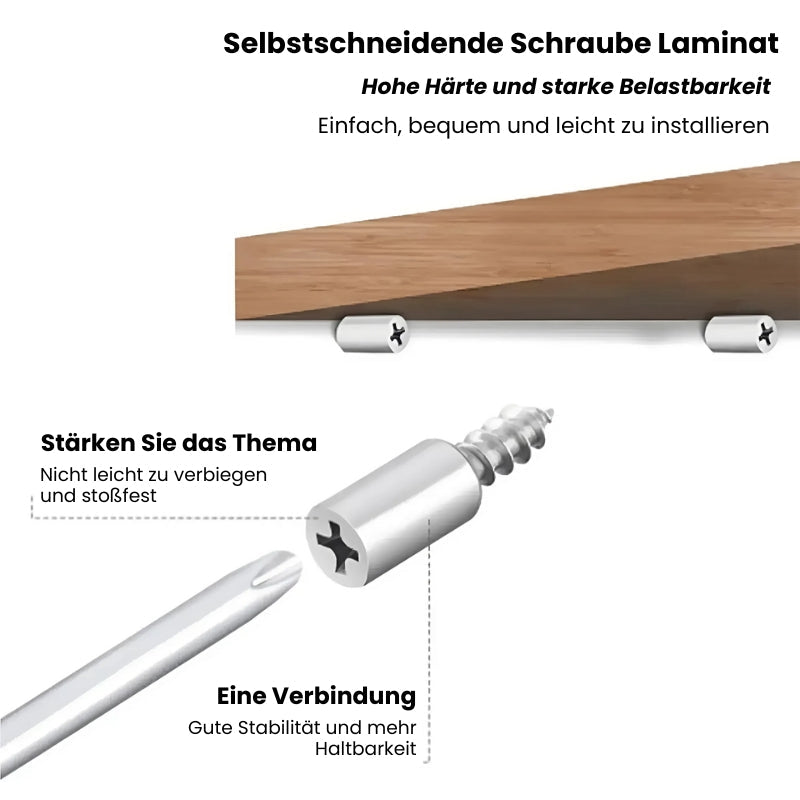 ProHang - Langlebige selbstschneidende Schrauben mit Gummihülsen (Letzter Tag Rabatt)